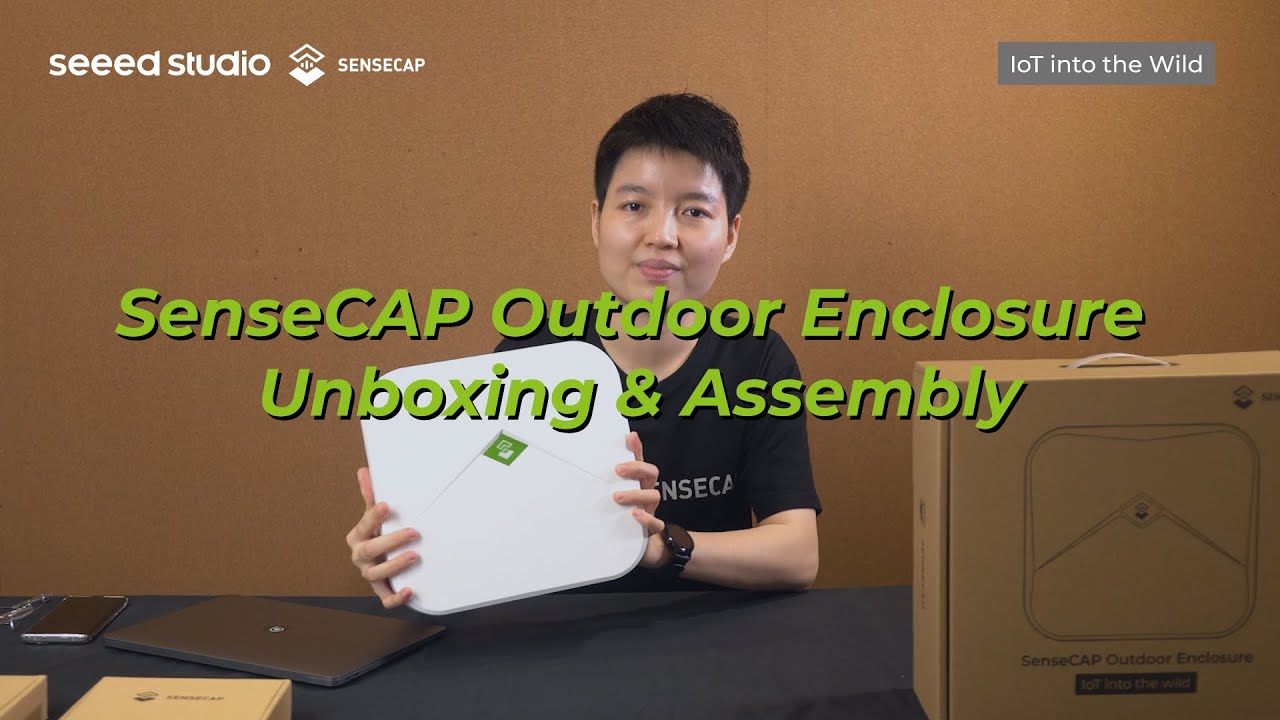 SenseCAP Outdoor Enclosure Unboxing, Compatible with SenseCAP M1