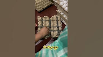 This is how I packed egg trays for delivery. #viralvideo #eggcrates #bestegg