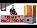 Valuation de la creality mage pro 8k  bonus musical 