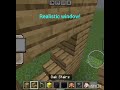 Minecraft realistic window!! #gaming #minecraft