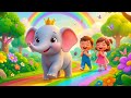 हाथी राजा कहा चले - Hathi Raja Kahan Chale | Hindi Poem For Kids | Hathi Raja Kids Song