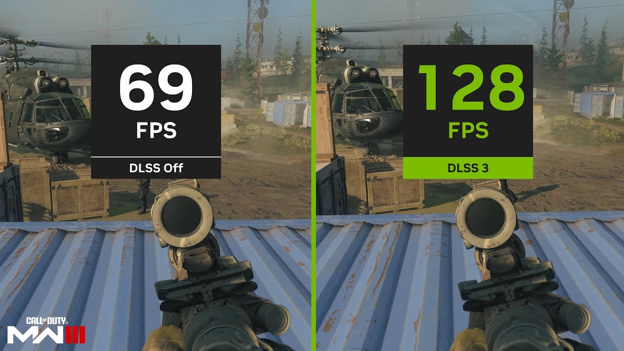 Call of Duty: Modern Warfare III | 4K NVIDIA DLSS 3 comparativo