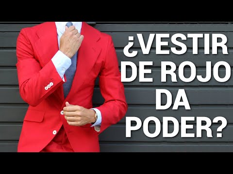 Esto es lo qué Ocurre cuando vistes de color Rojo