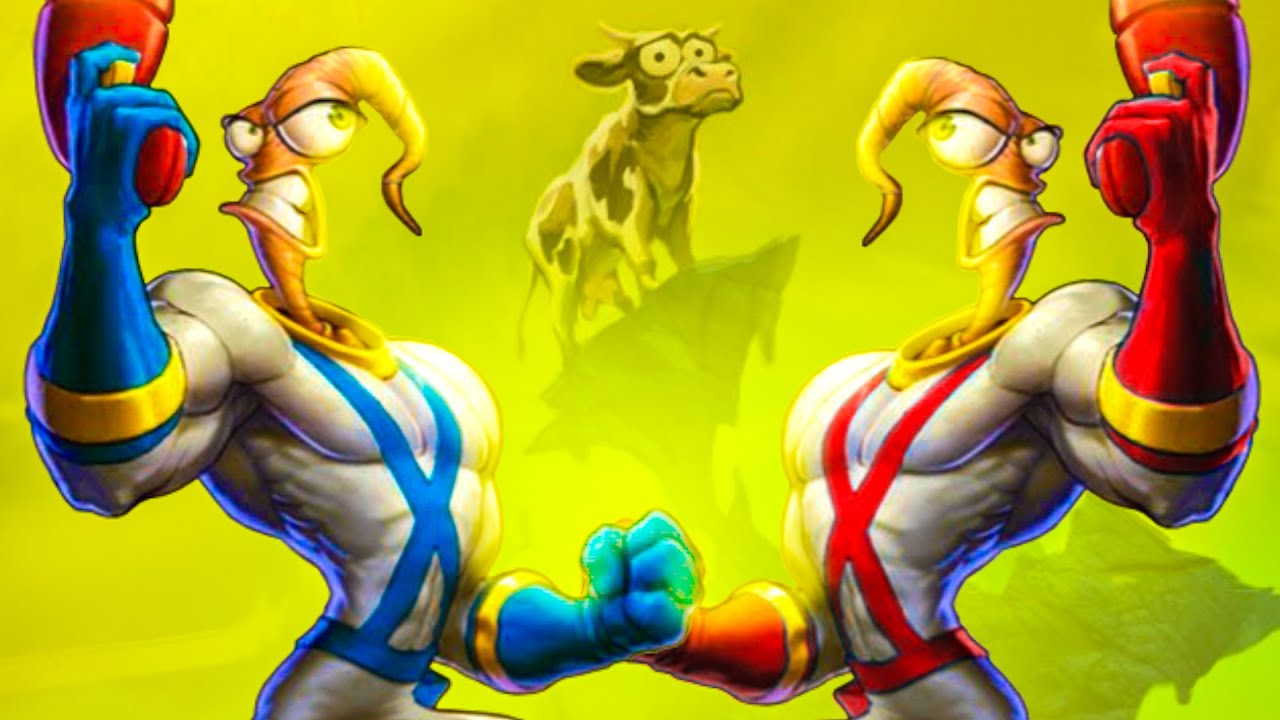 Earthworm jim ps3. Кот зловред из червяка Джима.