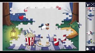 Popcorn & Hearts: Aesthetic Tom Jerry Jigsaw Build"*//@JigsawPuzzle92  screenshot 5