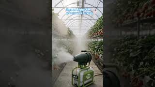 Sprayer fogger for greenhouses &amp; farms . Farming plants  #agriculture #farm #gardening #tomato