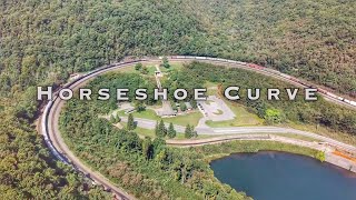 Above Horseshoe Curve (Drone Video)