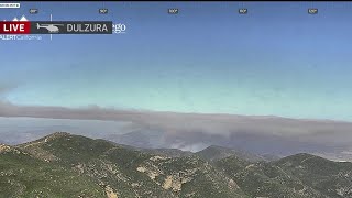 Cross-border brush fire quickly burns hundreds of acres | NBC 7 San Diego