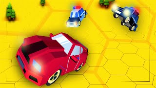 🚨 Hexagon Pursuit 🔥 GAMEPLAY Stages 1-7 (Android, iOS) screenshot 2