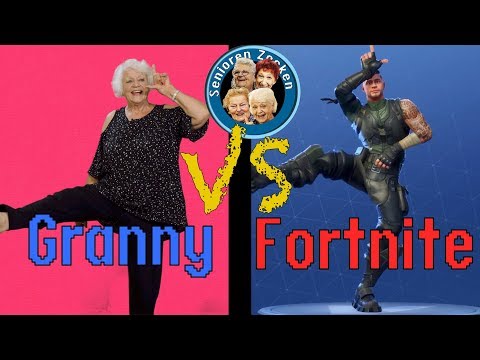 FORTNITE DANCE CHALLENGE BY GRANNYs and GRANDPAs (IN REAL LIFE)