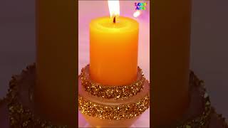 اصنع بنفسك حاملات شموع ذهبية عصرية من مواد معاد تدويرها  #loly_arts #candleholders