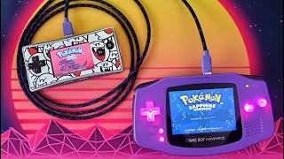 Gameboy Micro to Gameboy Advance link cable tutorial
