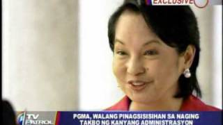 PGMA says no regrets as 9-year president