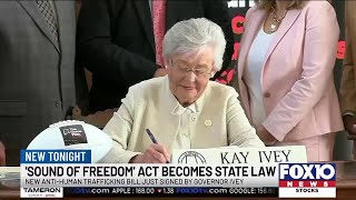 Sound of Freedom Act signed into Alabama law, increases sentence for human traffickers