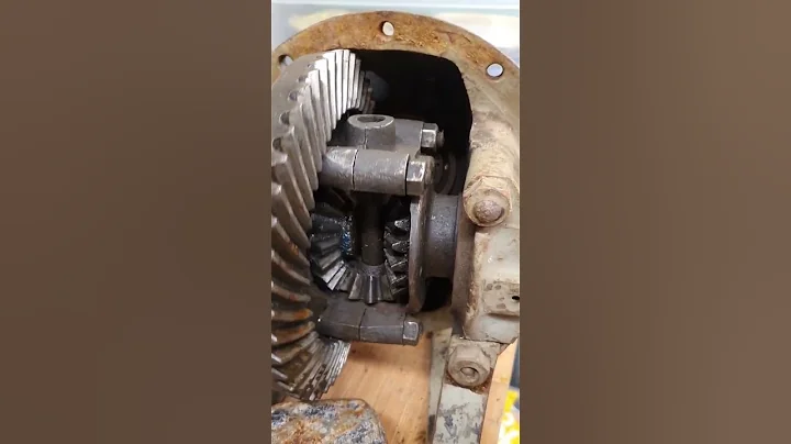 How a differential gear works #shorts #asmr #diff #reardiff #4x4 #landrover #satisfying