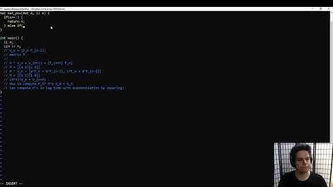 Competitive Programming Guide - Math #10 - Matrix Exponentiation