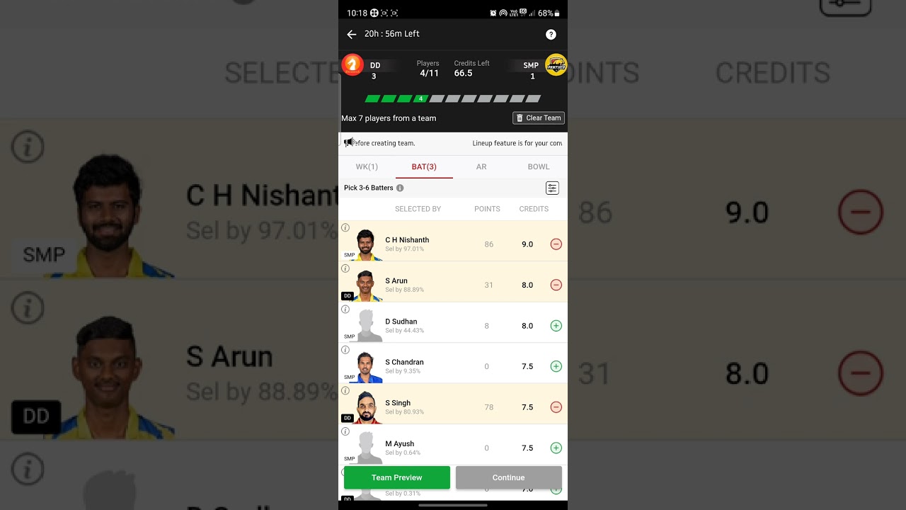 DD vs SMP Dream11 Team Prediction || DD vs SMP Dream11 Team Prediction || dd vs smp Dream11 team