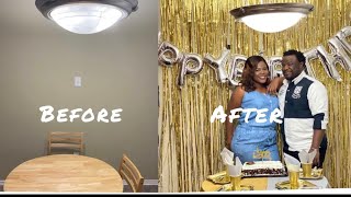 Cheap DIY Birthday Party Decoration//DIY | $27 | Walmart | Target
