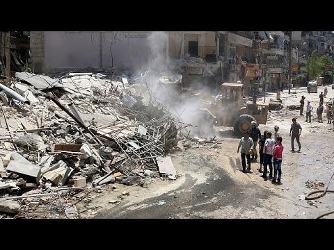 استفاده از بمب های بشکه ای در حلب