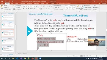 Bài 3- Function và Xử lý ngoại lệ trong C# |Học ASPNET MVC cùng giảng viên doanh nghiệp