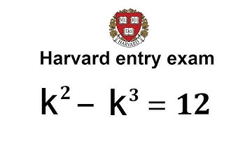 A Tricky Maths Exam Question | Solve for k