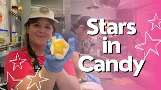 Star Designs Inside Candy