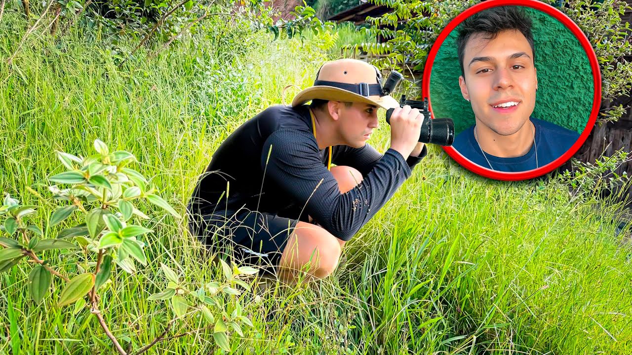 FOMOS PEGOS ESPIONANDO A CASA DO JUAN OLIVEIRA