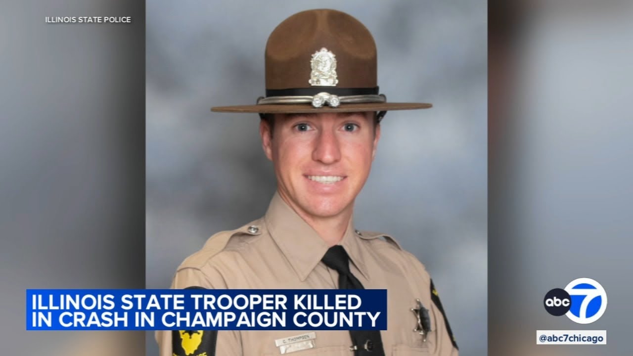 Driver cited after Illinois state trooper killed in Champaign County ...