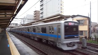 【営業運転開始】小田急3000形リニューアル車 3266×6 急行相模大野行　相武台前駅通過【ジョイント音】
