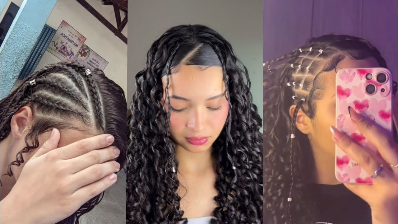 penteados para o ano novo 🌺✨!