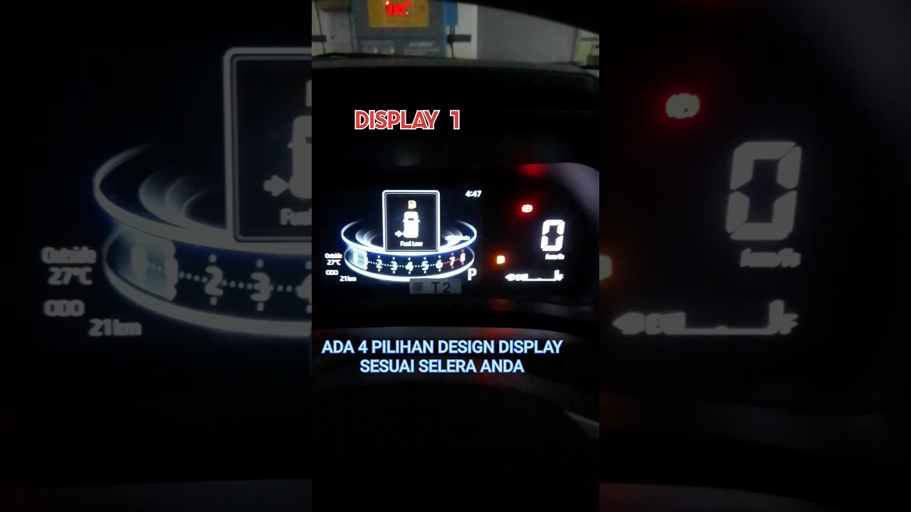 NEW COMBINATION METER VELOZ BISA RUBAH 4 DISPLAY