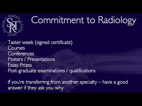How to get into Radiology
