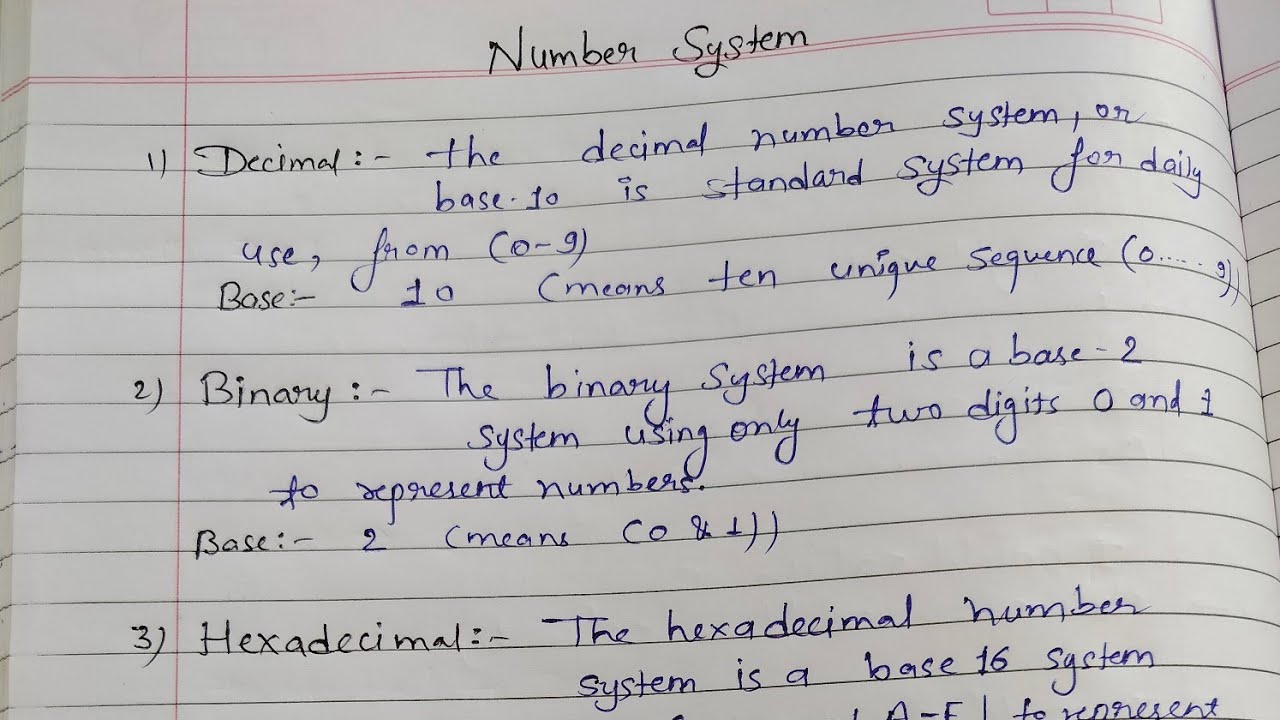 Number System Explained | Decimal, Binary, Hexadecimal + Binary ↔ Decimal Conversion (Hindi)