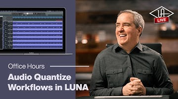 How to Correct Audio Timing | Advanced Audio Quantize Techniques in LUNA