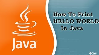 1 How to print HELLO WORLD in java Profile