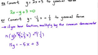 FMP 10 Lesson 7.2 General Form