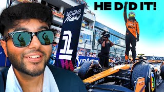 I Saw Lando Norris&#39; FIRST F1 RACE WIN in Person LIVE! | Miami GP 2024 Vlog