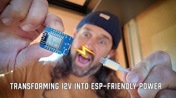 Powering ESP Microcontrollers from 12 volts