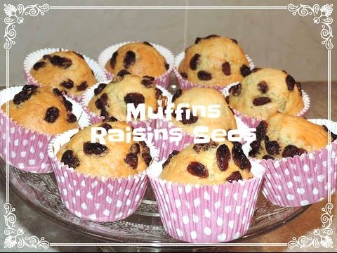 Vidéo: Comment Faire De Délicieux Muffins Aux Raisins Secs