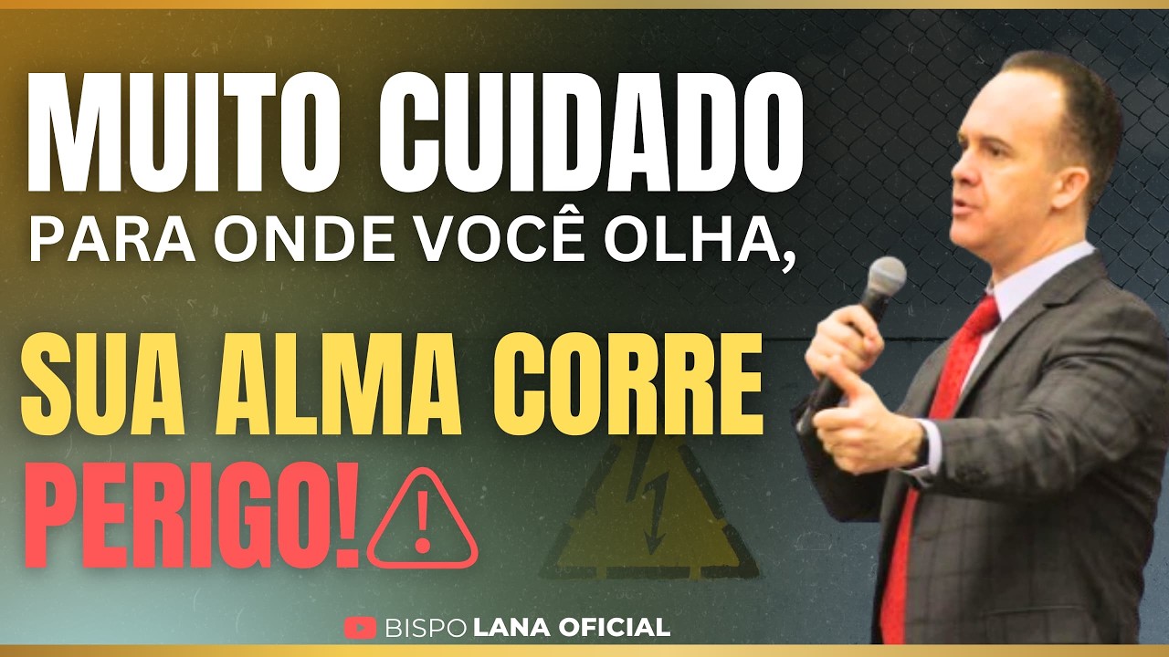 ⚠️ALERTA! PARA ONDE VOCÊ OLHA, É PARA ONDE VOCÊ VAI! / BISPO CLAUDIO LANA