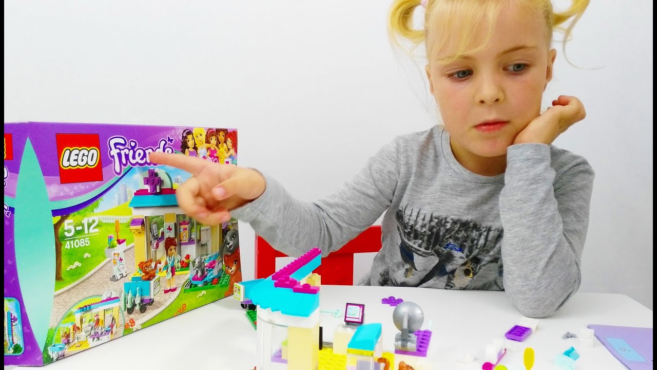 Большой обзор Lego Friends 41085 Ветеринарная клиника #1