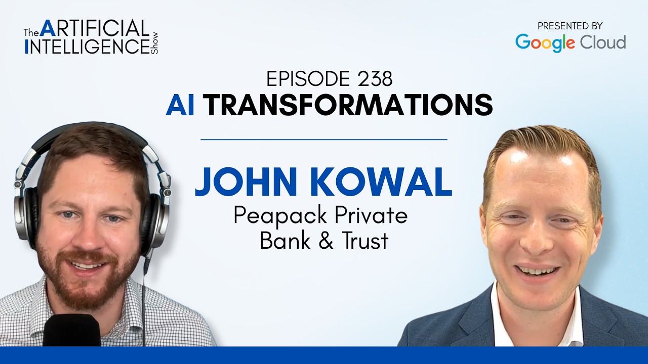 Ep. 238: How a 700-Person Bank Is Using AI to Build Apps, Agents, and Digital Employees