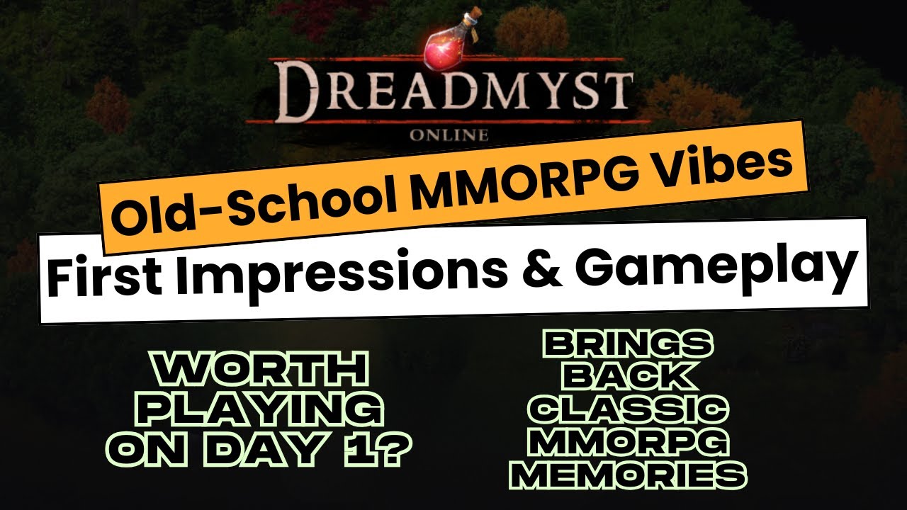 Dreadmyst | Первые впечатления и геймплей - Атмосфера олдскульной MMORPG