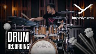 Full Recording my Zebra Drums kit with Beyerdynamic drum microphones Update