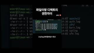 리눅스 권한 공부하다 여기서 다 막힙니다 (파일 vs 디렉토리)