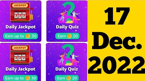 Amazon Funzone Coins Quiz Answers Today I Amazon Quiz Today