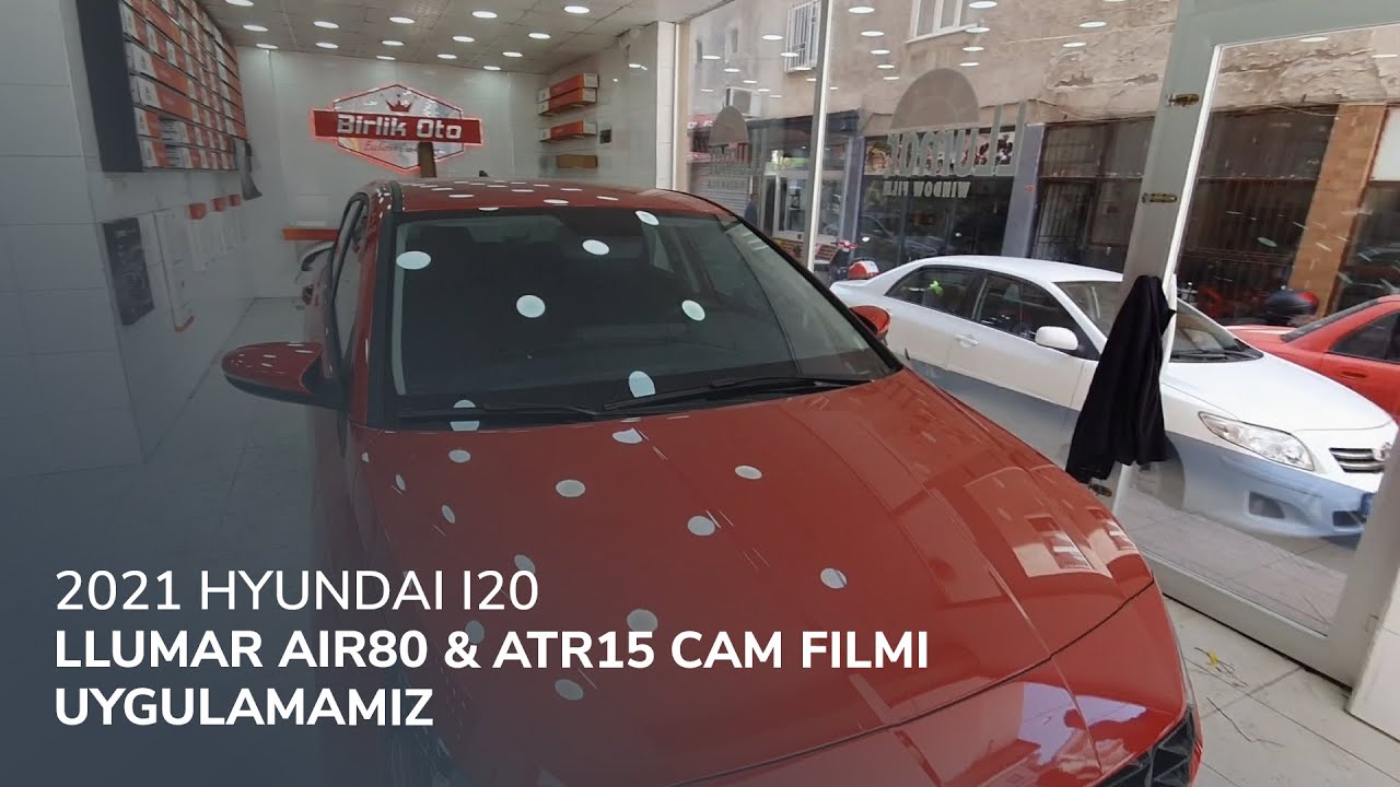 2021 Hyundai i20 // LLumar Air80 & ATR15 Cam Filmi Uygulamamız