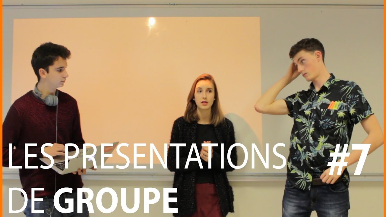 Les présentations de groupe