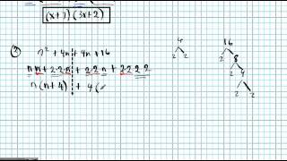 factoring trinomials by grouping part II
