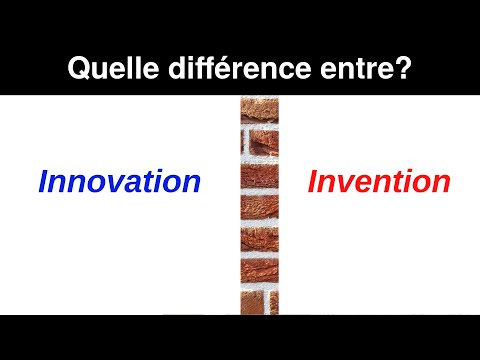 Vidéo: Différence Entre Innovation Et Invention